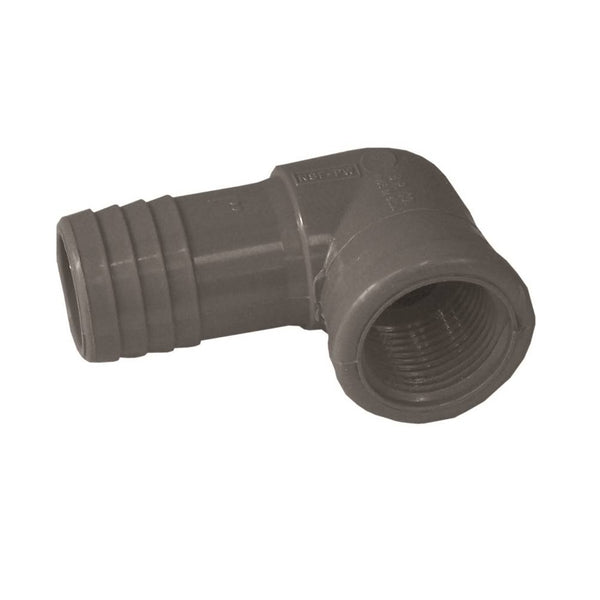 Genova UPVCFRE-1007 Insert Elbow, Polypropylene