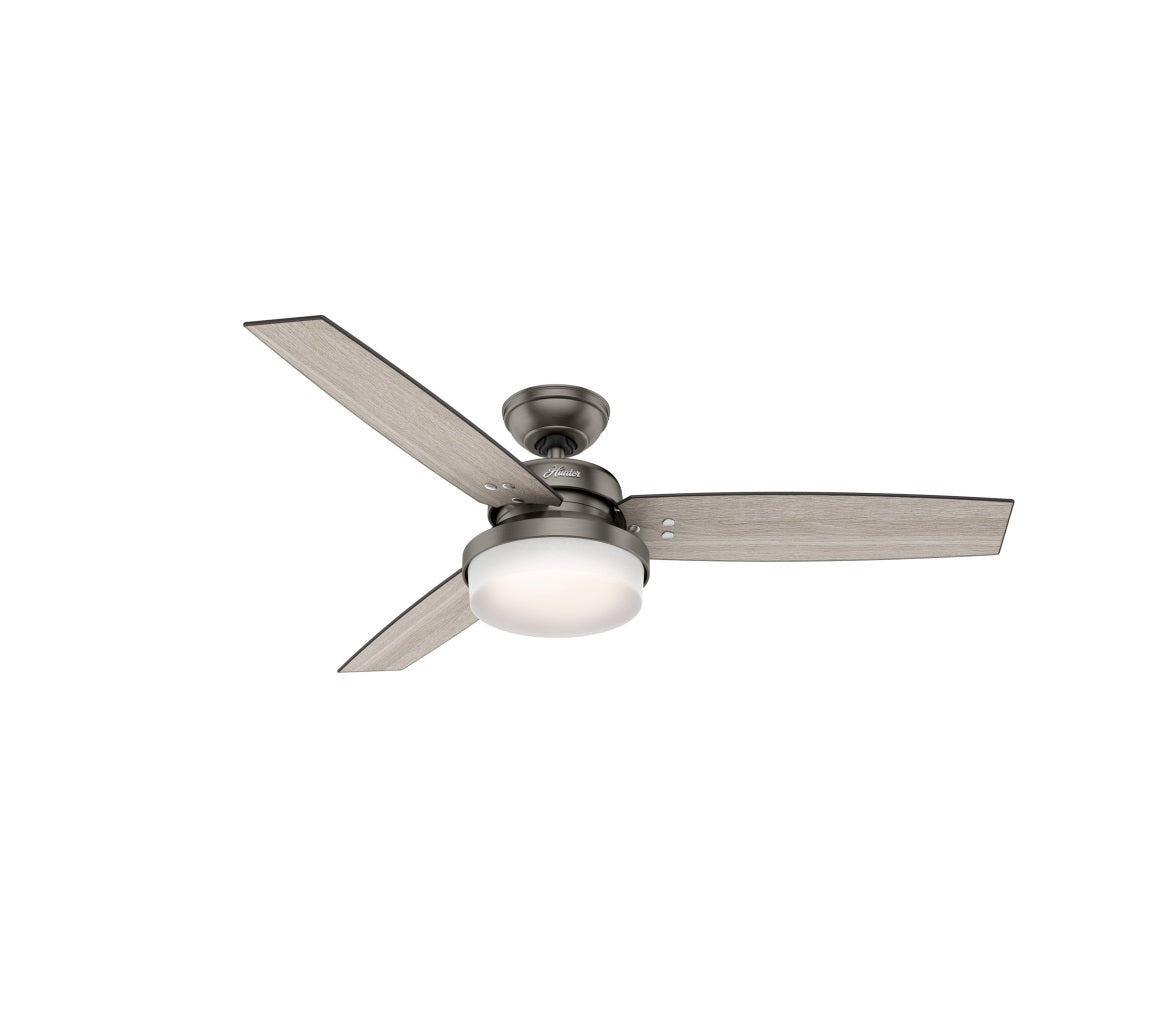 Hunter Fan 59211 Sentinel Series Ceiling Fan, 52 inch Sweep