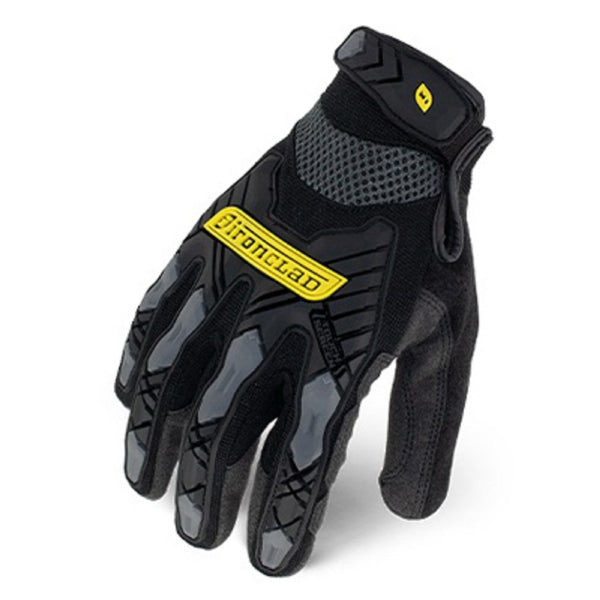 Ironclad IEX-MG-03-M Command Grip Gloves, Black, Size M