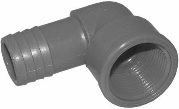 Lasco 1407010RMC Poly Female Pipe Thread Insert Elbow, 1 Inch