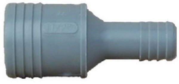 Lasco 1429251RMC Reducing Poly Insert Coupling, 2 Inch x 1-1/2 Inch