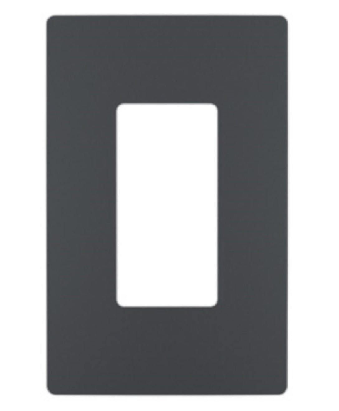 Legrand RWP26GCC6 Radiant Screwless Wall Plate, Graphite