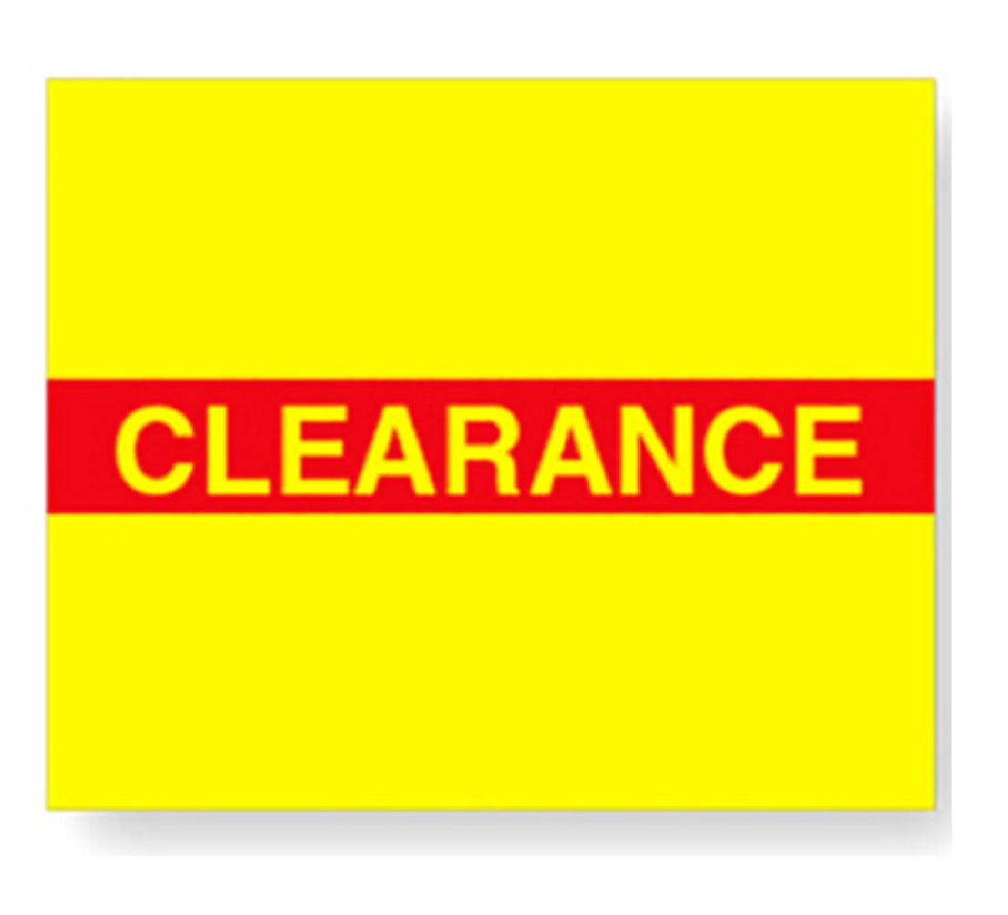 Monarch Marking 000019 Clearance Labels, Yellow