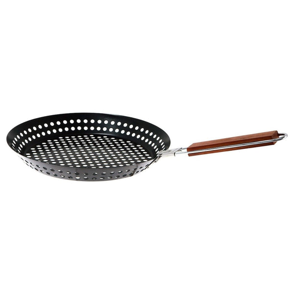 Mr. Bar-B-Q 06750Y Deluxe Non-Stick Grilling Skillet, Aluminum