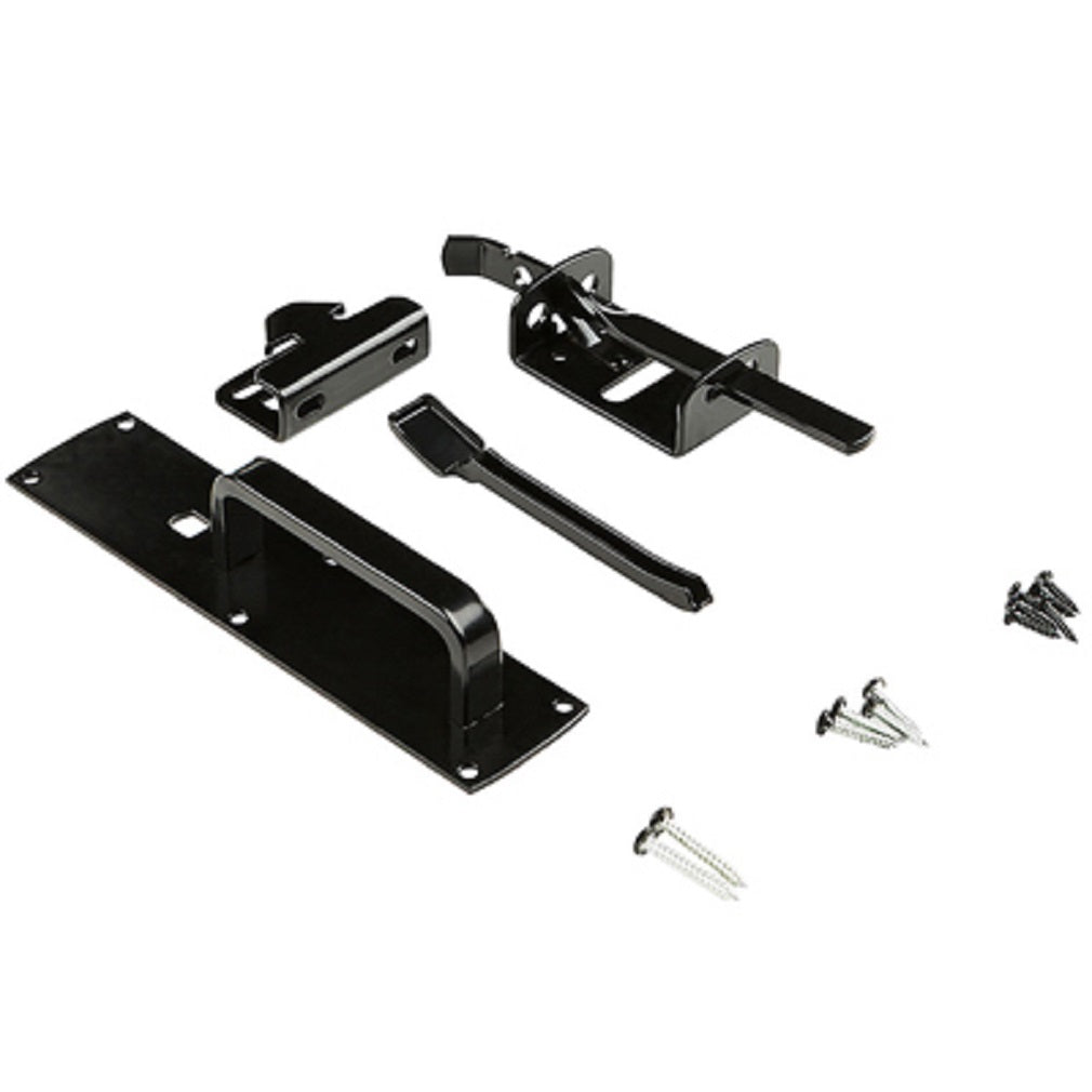 National Hardware N109-050 Gate Thumb Latch, Black