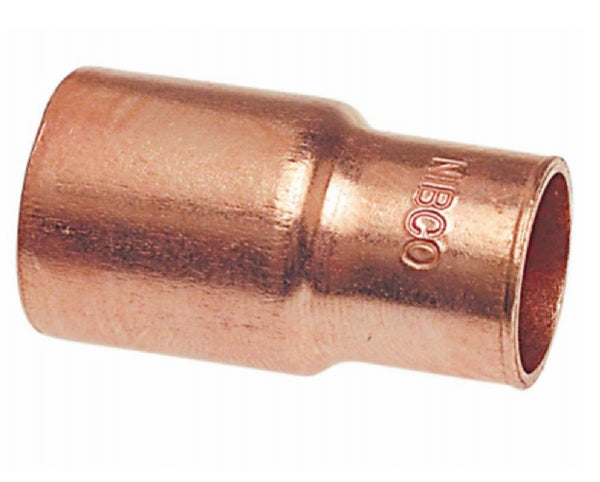 Nibco W00915D Copper Fitting Reducer, 11/2 Inch x 11/4 Inch