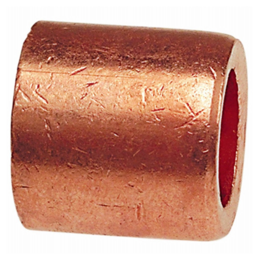 Nibco W01920T Copper Flush Bushing, 1/2 Inch x 3/8 Inch