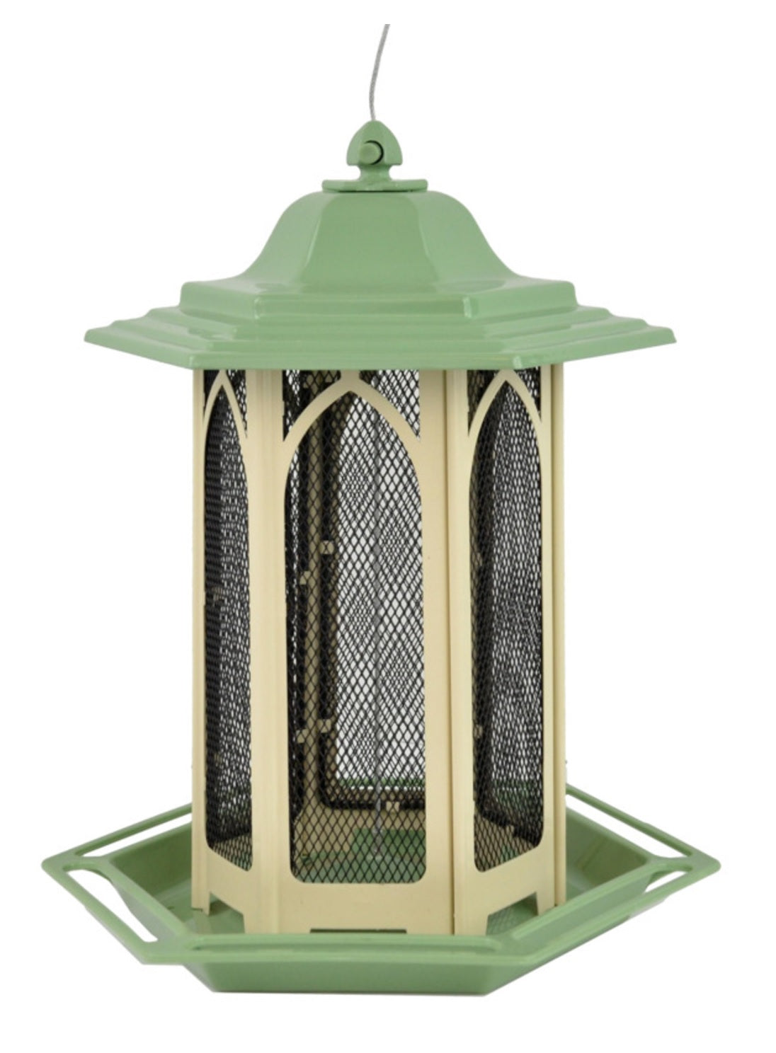 Perky-Pet GAZ01 Bird Feeder, Metal/Plastic, 3.5 Lb