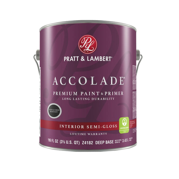 Pratt & Lambert 0000Z4182-16 Accolade Premium Paint & Primer, 116 Oz