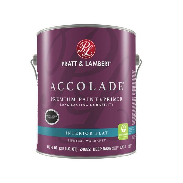 Pratt & Lambert 0000Z4682-16 Accolade Premium Paint & Primer, 116 Oz