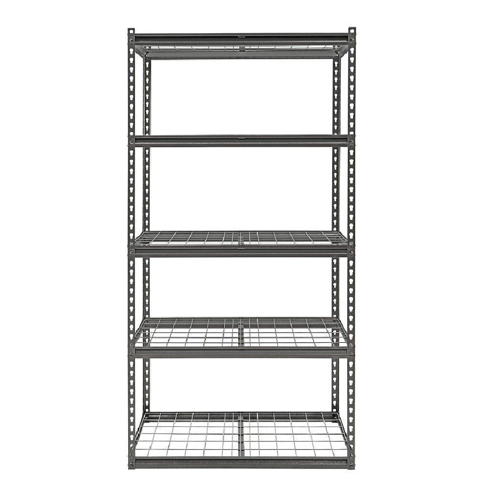 ProSource 310-ORG1505M Boltless Shelving Unit, Black Speckled