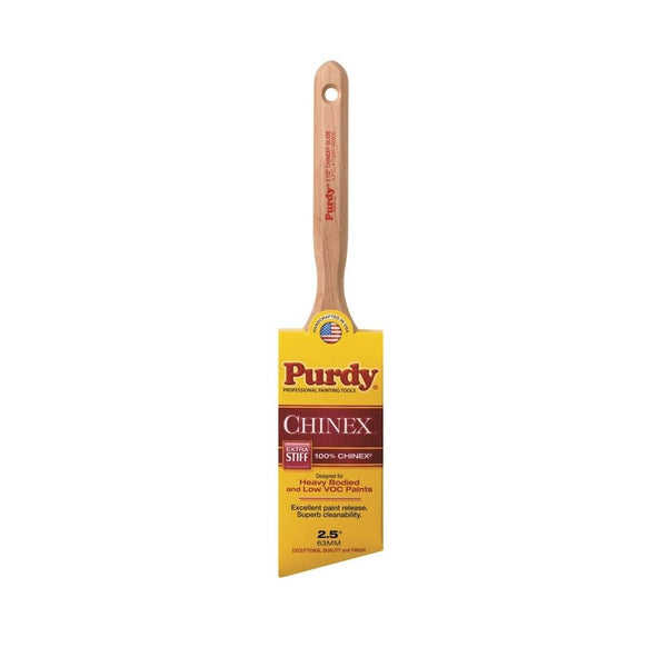 Purdy 144152925 Chinex Glide Trim Brush, Fluted Handle