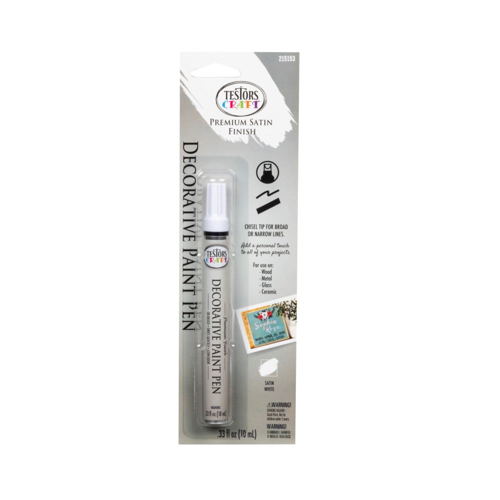 Rust-Oleum 215153 American Accents Decorative Paint Pen, White