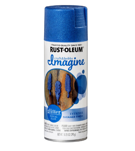 Rust-Oleum 354072 Glitter Spray Paint, Blue