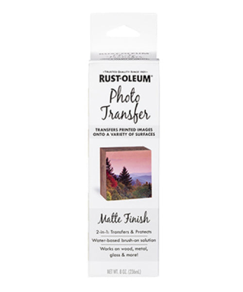 Rust-Oleum 350457 Matte Photo Transfer, 8 Oz