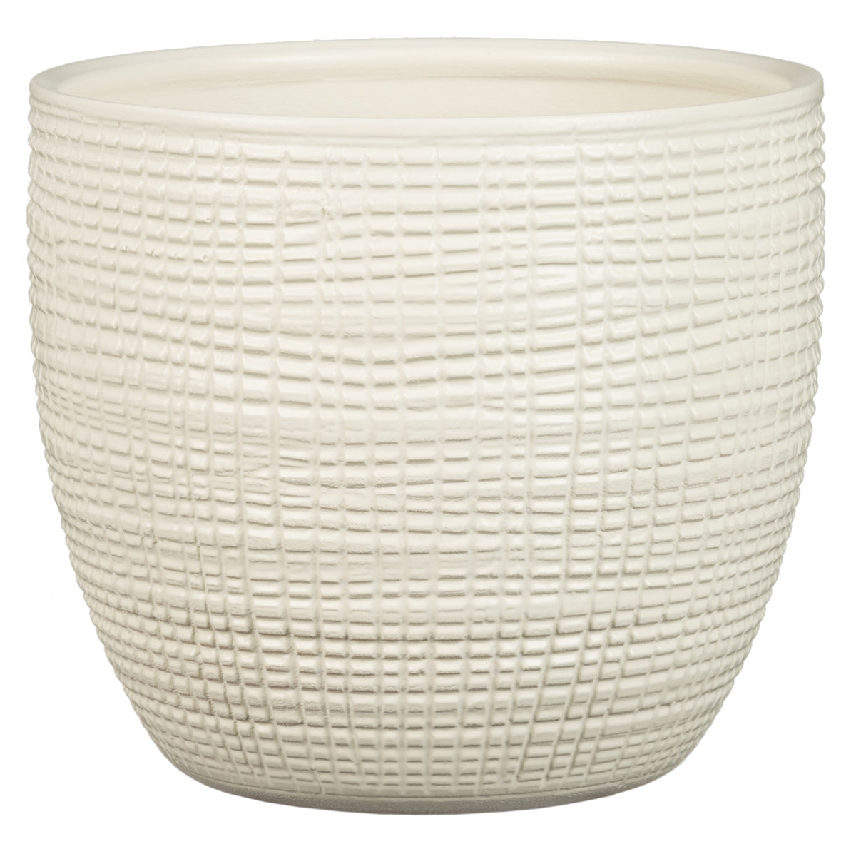 Scheurich 58649 Ceramic Vase Flower Pot, Vanilla Cream