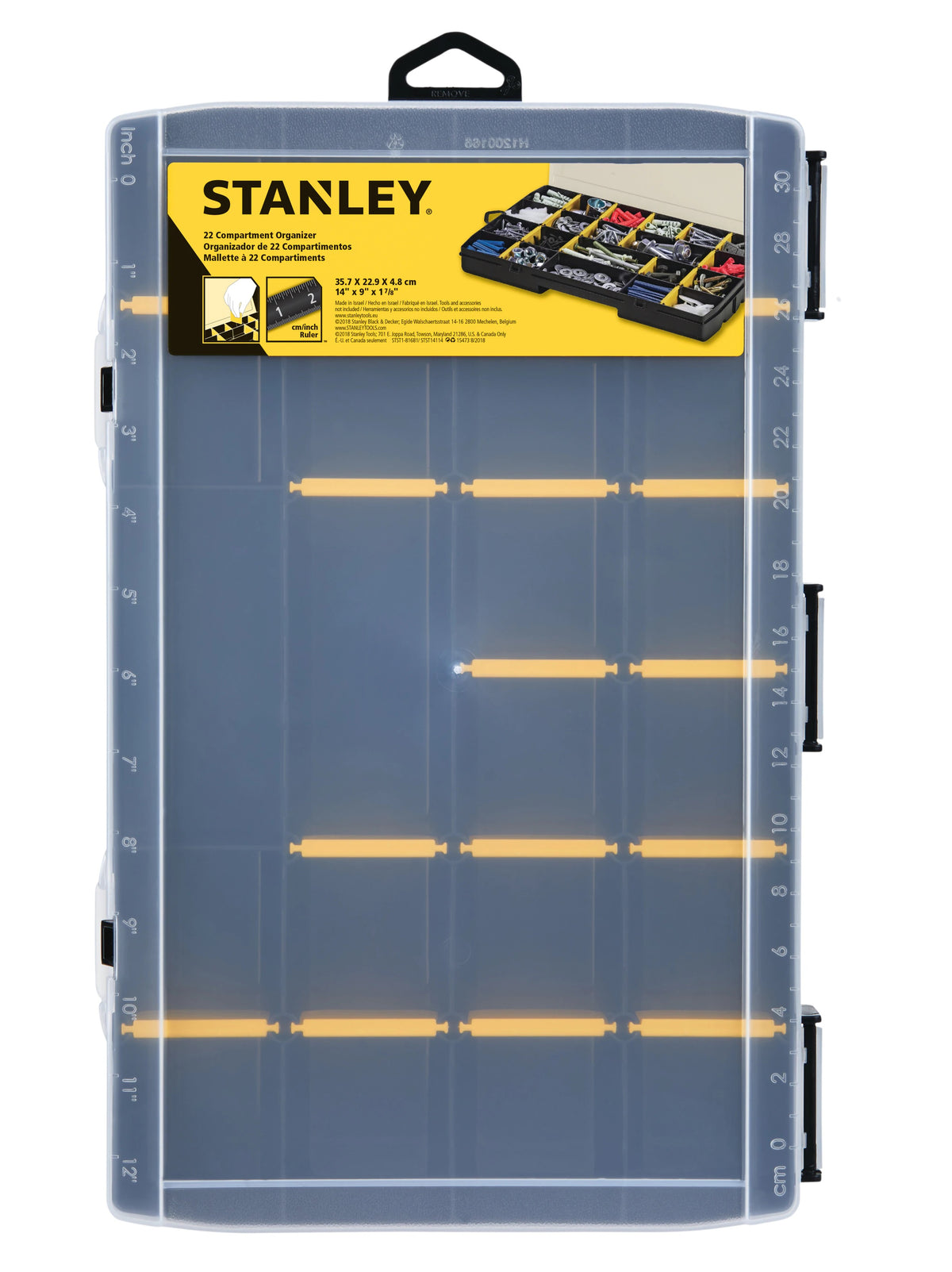 Stanley STST14114 22-Compartment Tool Organizer, 14 Inch – Toolbox