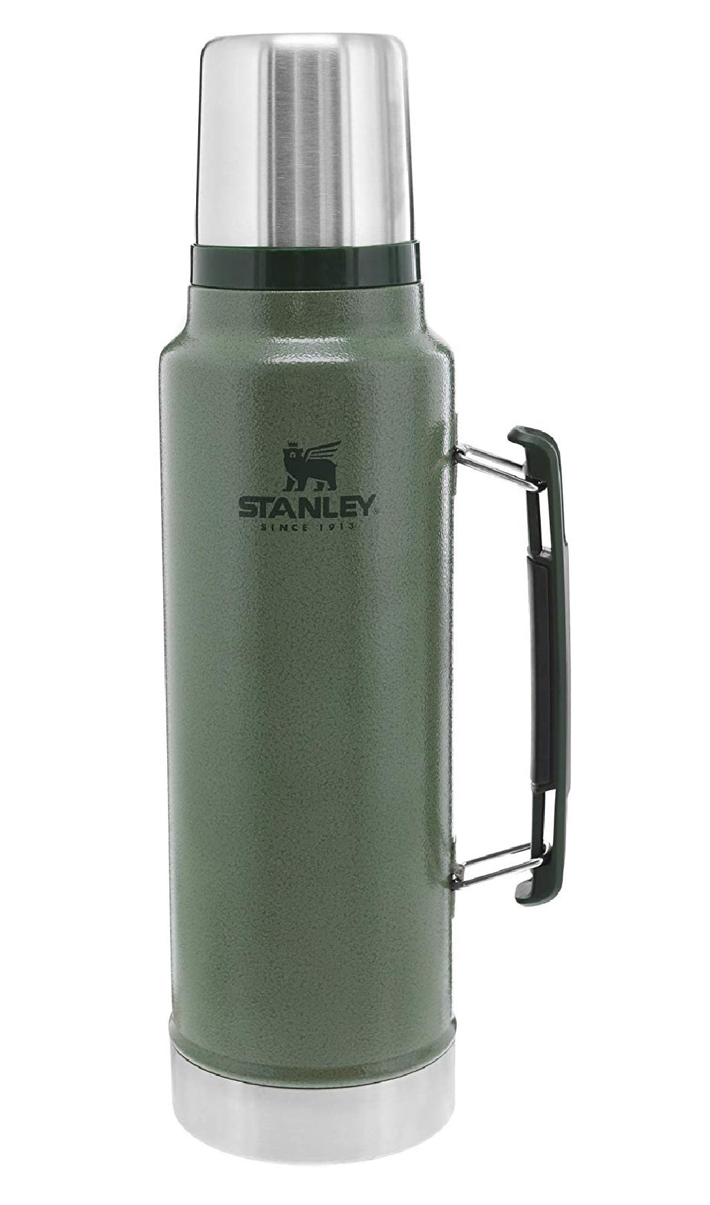 Uses Stanley Classic Thermos Vacuum Green, 1.1 Quart Stainless Steel