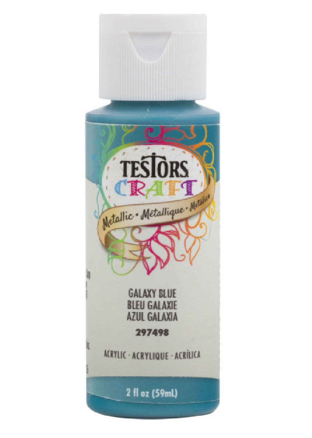 Testor 297498 Craft Paint, Galaxy Blue, Metallic