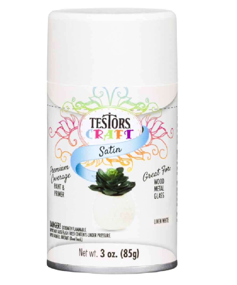 Testors 321206 Testors Paint Spray, Linen White