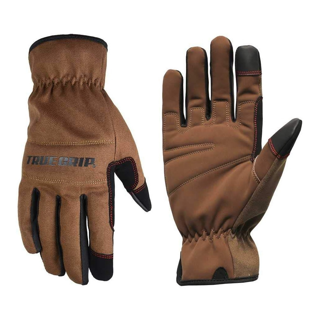 True Grip 98531-23 Men's Duck Canvas Utility Glove, Medium