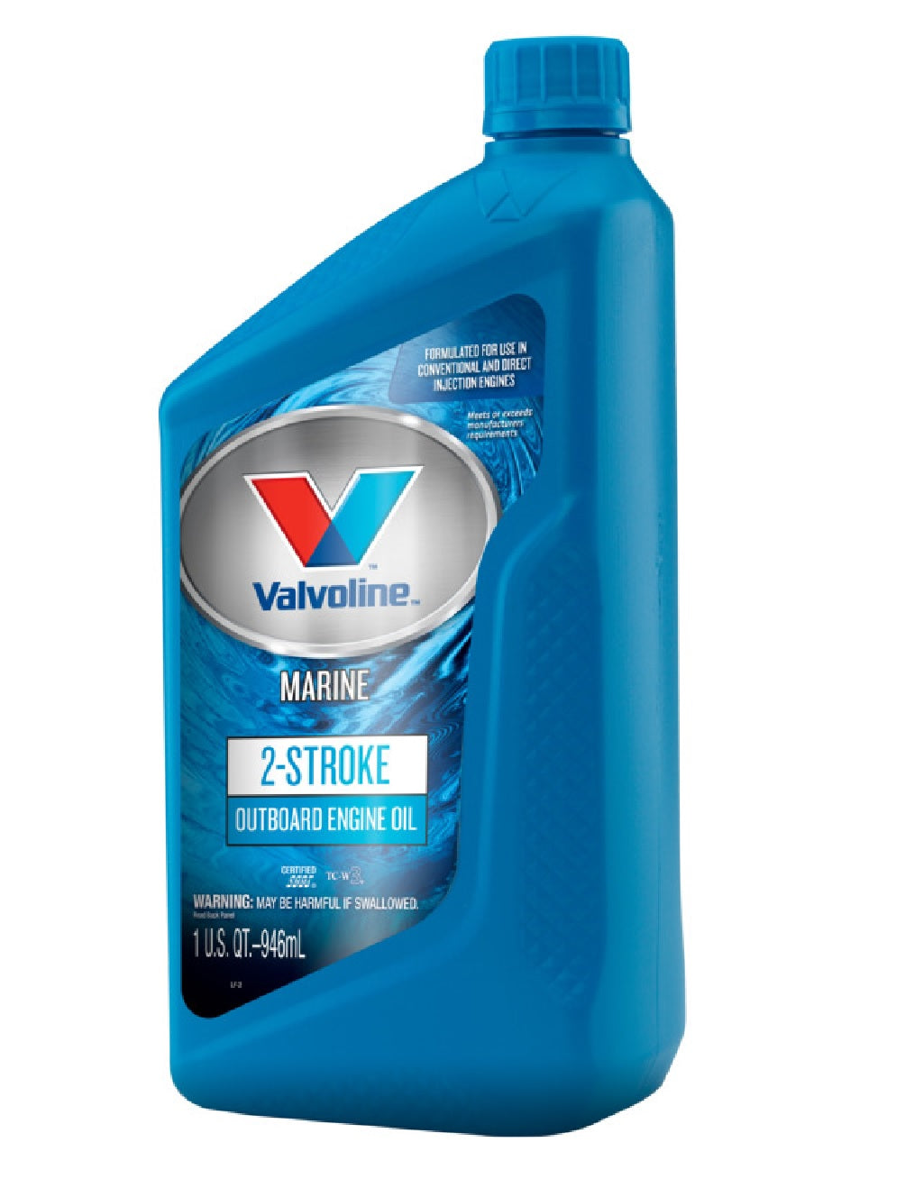 Valvoline 822386 TCW-3 2-Cycle Marine Motor Oil, 1 Quart