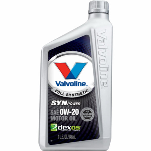 Valvoline VV916 0W20 Advanced Full Synthetic Motor Oil, Quart