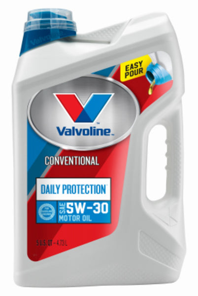 Valvoline 881159 5W30 Premium Conventional Daily Protection Motor Oil, 5 Quart