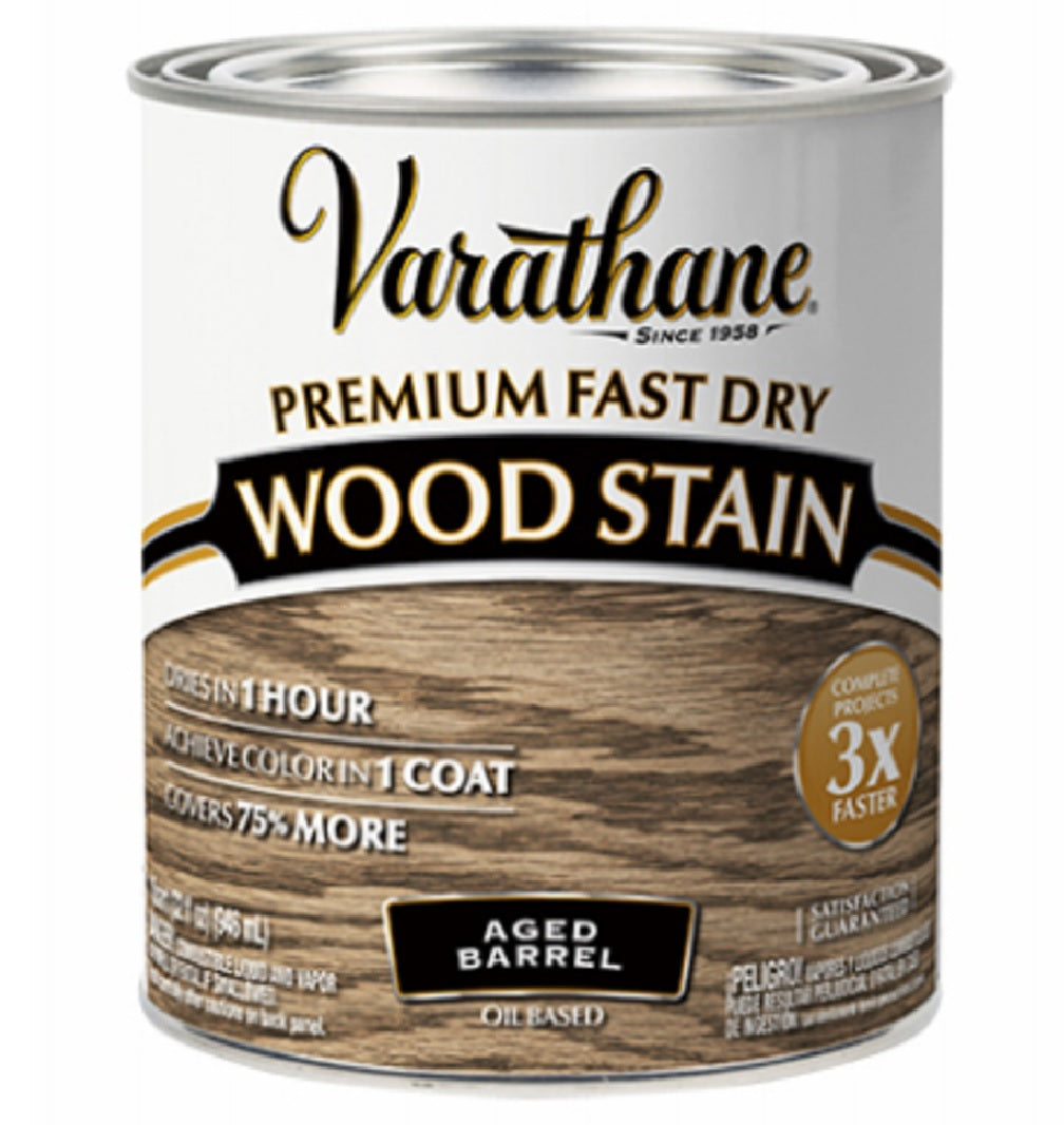 Varathane 357179 Oil Based Semi Transparent Wood Stain, 1 Quart