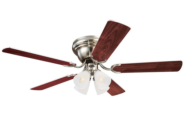 Westinghouse 72320 Contempra IV Ceiling Fan, Brushed Nickel