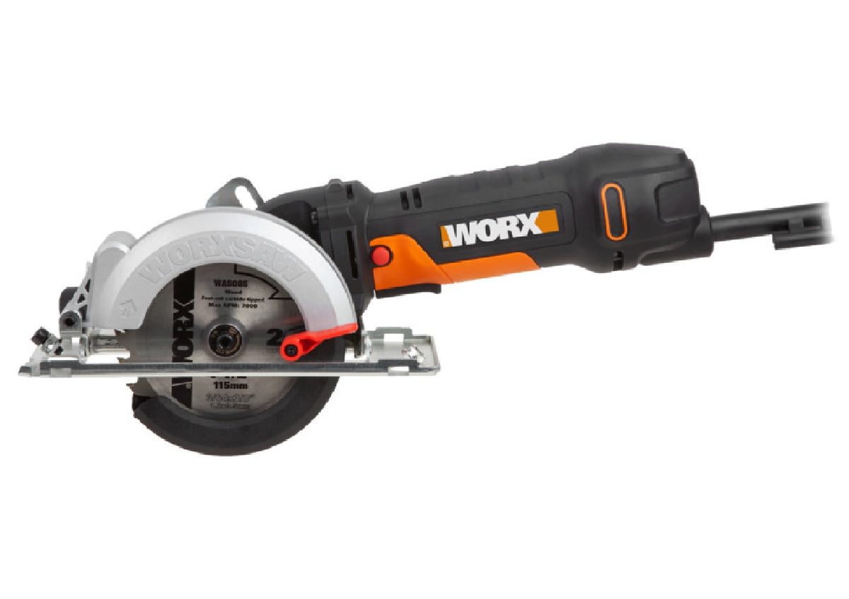 Worx WX439L Compact Circular Saw, 4-1/2 Inch – Toolbox Supply