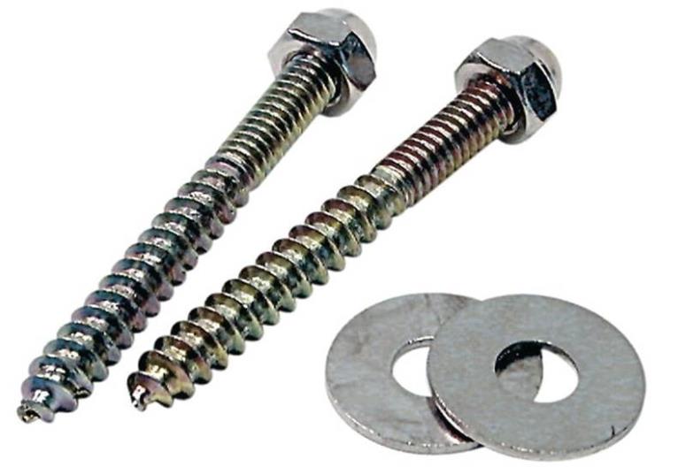 Danco 80157 Toilet Screw Set, Stainless Steel