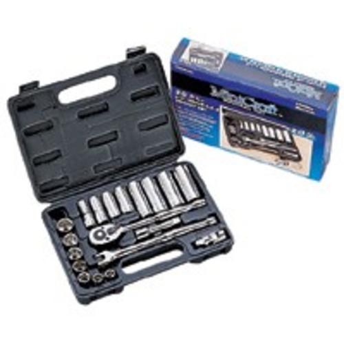 Vulcan TS1032 Socket Set, Chrome Vanadium Steel