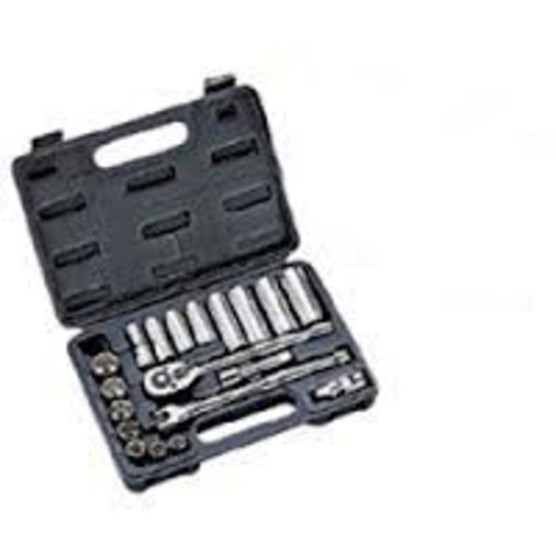 Vulcan TS1020 Socket Set, Chrome Vanadium Steel