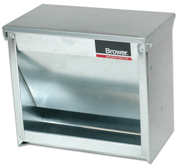 Brower 1CF Galvanized Steel Creep Feeder 16 lbs