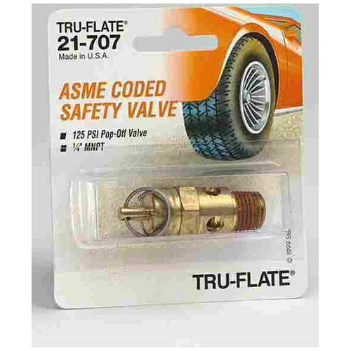 Tru-Flate 21707 Valve Safety 125 Spi