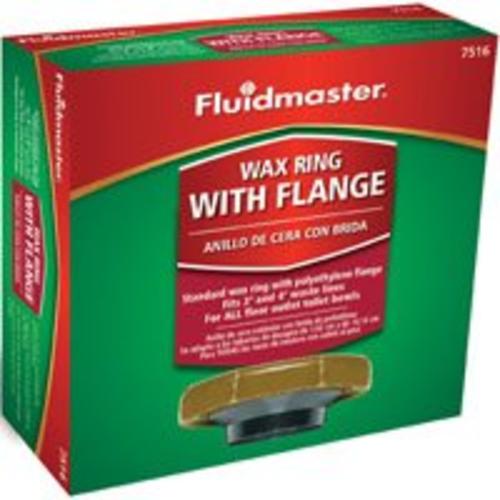 Fluidmaster 7516 Toilet Bowl Wax Ring With Flange