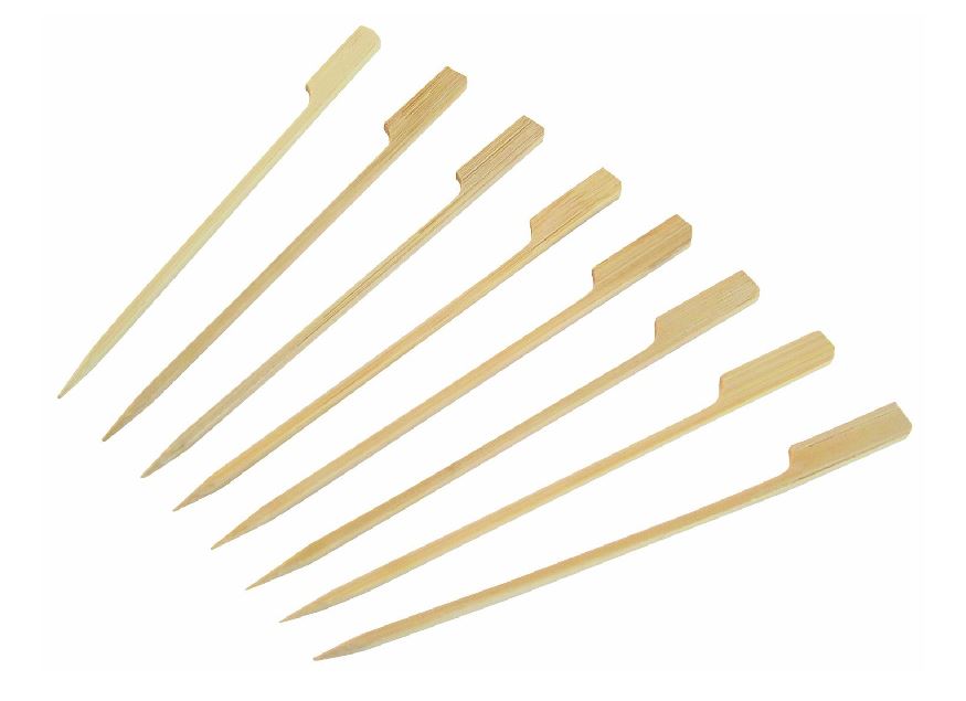 GrillPro 11040 Bamboo Appetizer Skewers, 7"