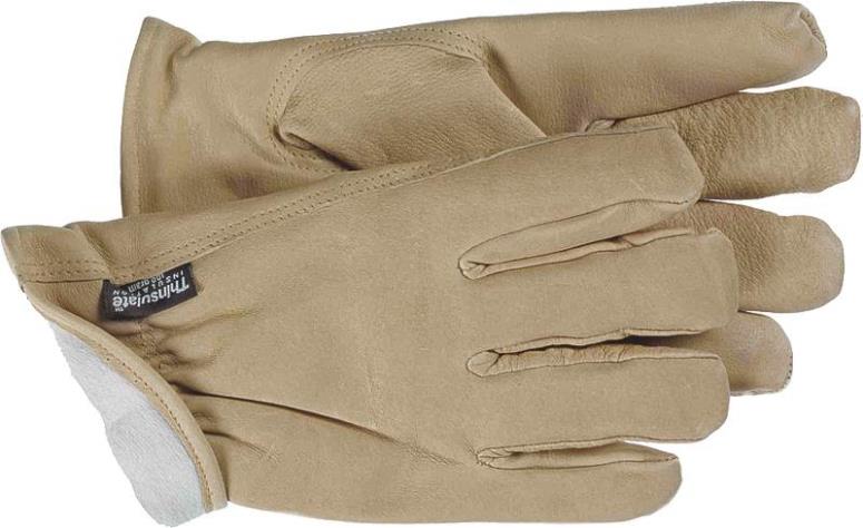 Boss 7191L Grain Pig Skin Gloves, Large