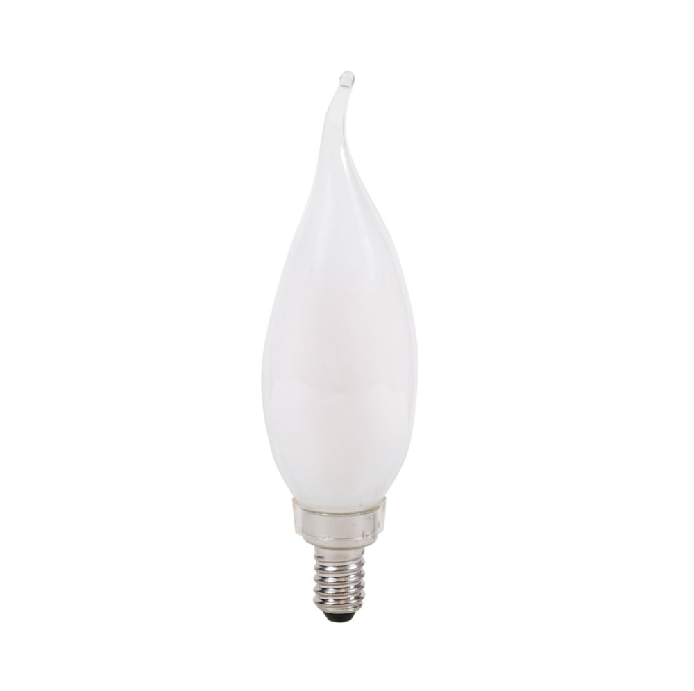 Sylvania 40781 Natural LED Bulb, Decorative, With Bent Tip, 60 W