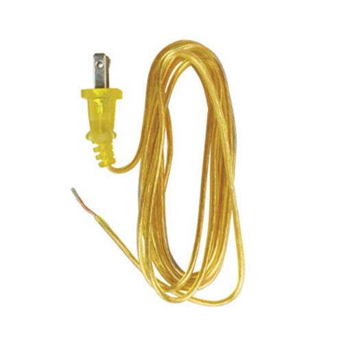 Jandorf 60136 Lamp Cord, 8&#039;, Gold