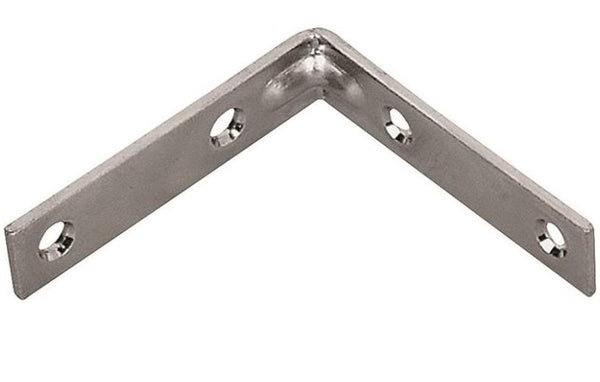 Prosource CB-B02-C4PS Corner Braces, 2" x 5/8", Zinc Plated