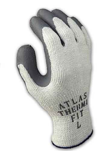 Atlas 451L-09.RT Therma-Fit Palm Dipped Glove, Large