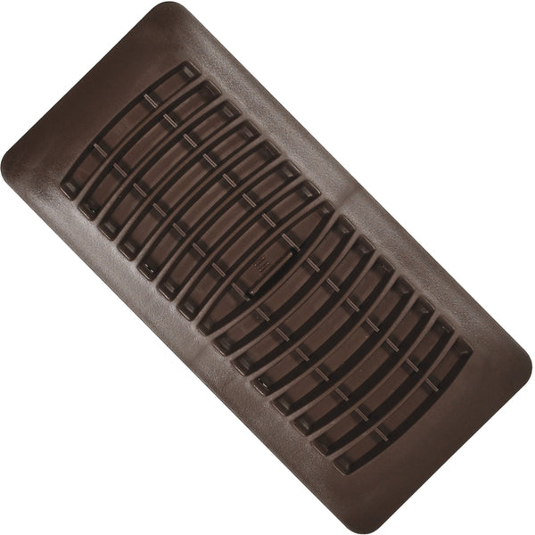 Imperial RG1293 Plastic Register, 4" x 10", Brown