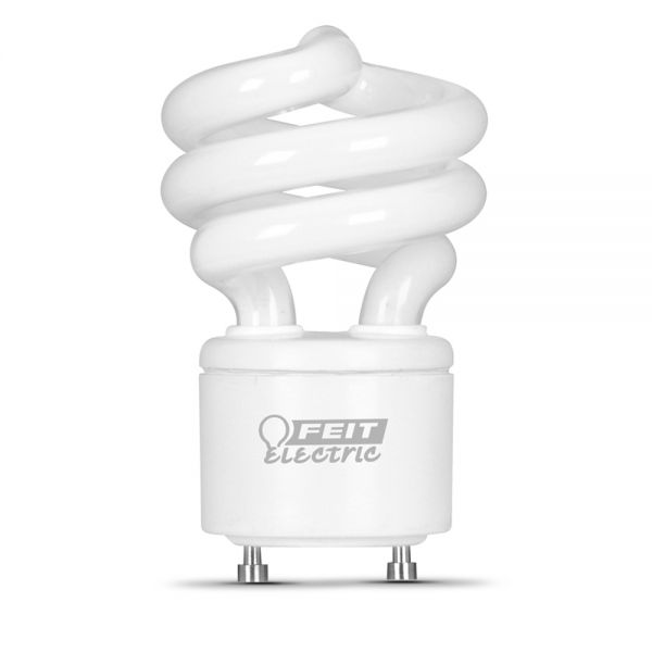 Feit BPESL13TGU24D Replacement Soft White GU24 CFL Bulb, 13 Watts