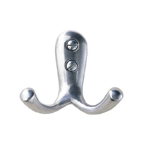 InterDesign 97010 Double Hook, Bright Chrome