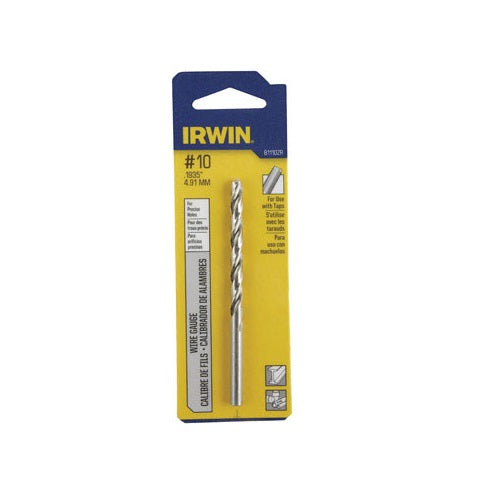 Irwin 81110ZR High Speed Steel Wire Gauge Drill Bit, 2-7/16" x 3-5/8"