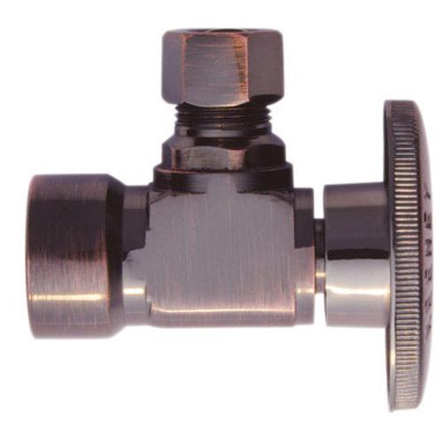 Plumb Pak K2048AVBLF Quarter Turn Angle  Valve 1/2"Fipx3/8"Od