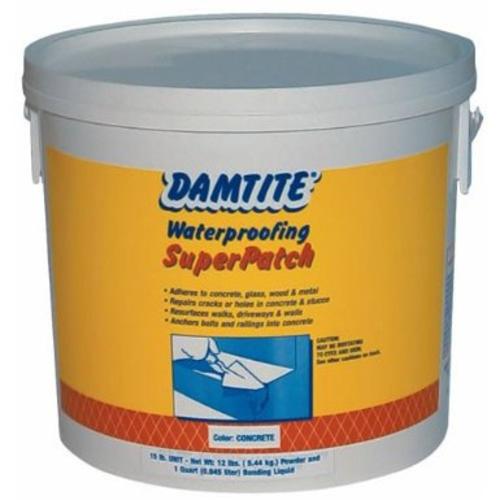 Damtite Waterproofing 04152 Superpatch Concrete Patch, 15 Lb