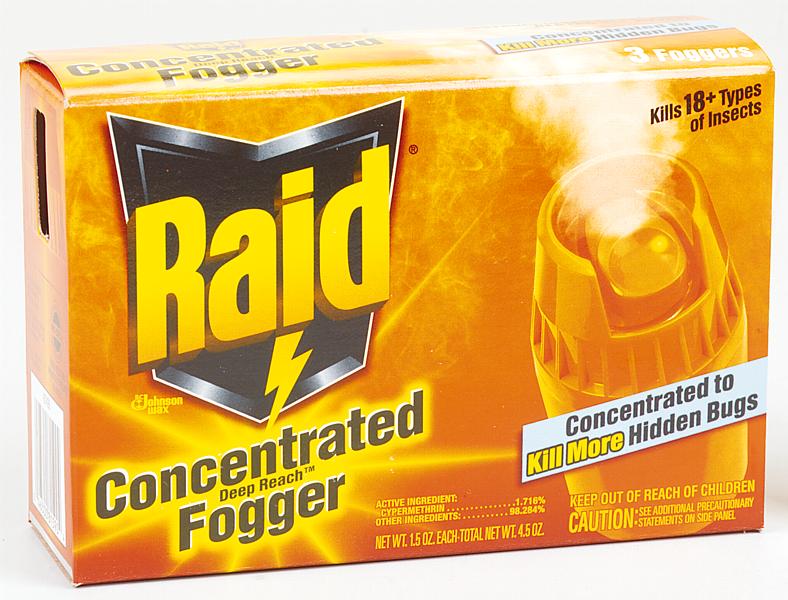 Raid 1.5 oz. Deep Reach Insect Foggers (3-Pack) SCJ081595 - The
